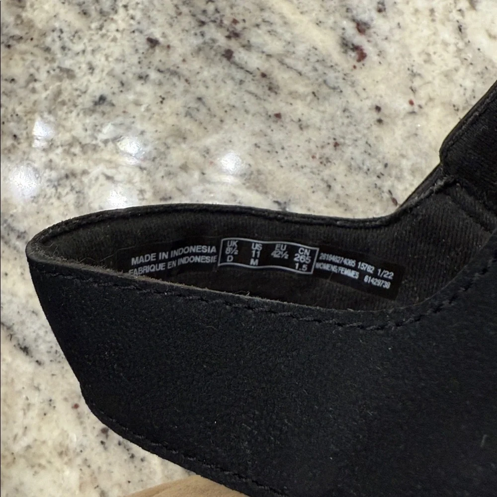 Clark’s Lana Shore Black Platform Sandals - size 11 - Picture 6 of 7
